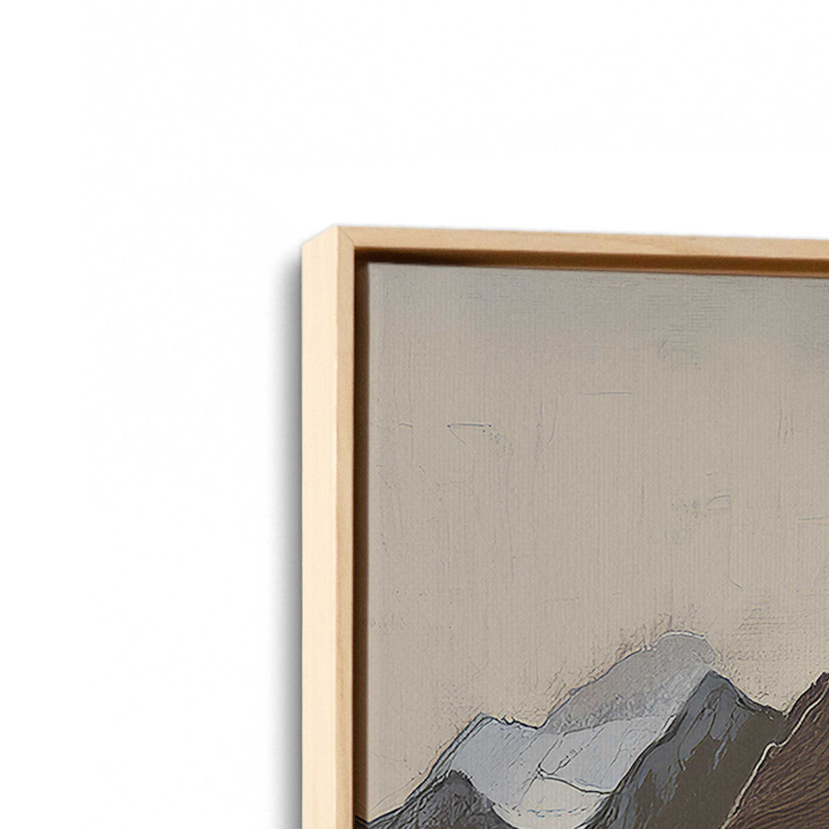 [Color:American Maple], Picture of the corner of the art