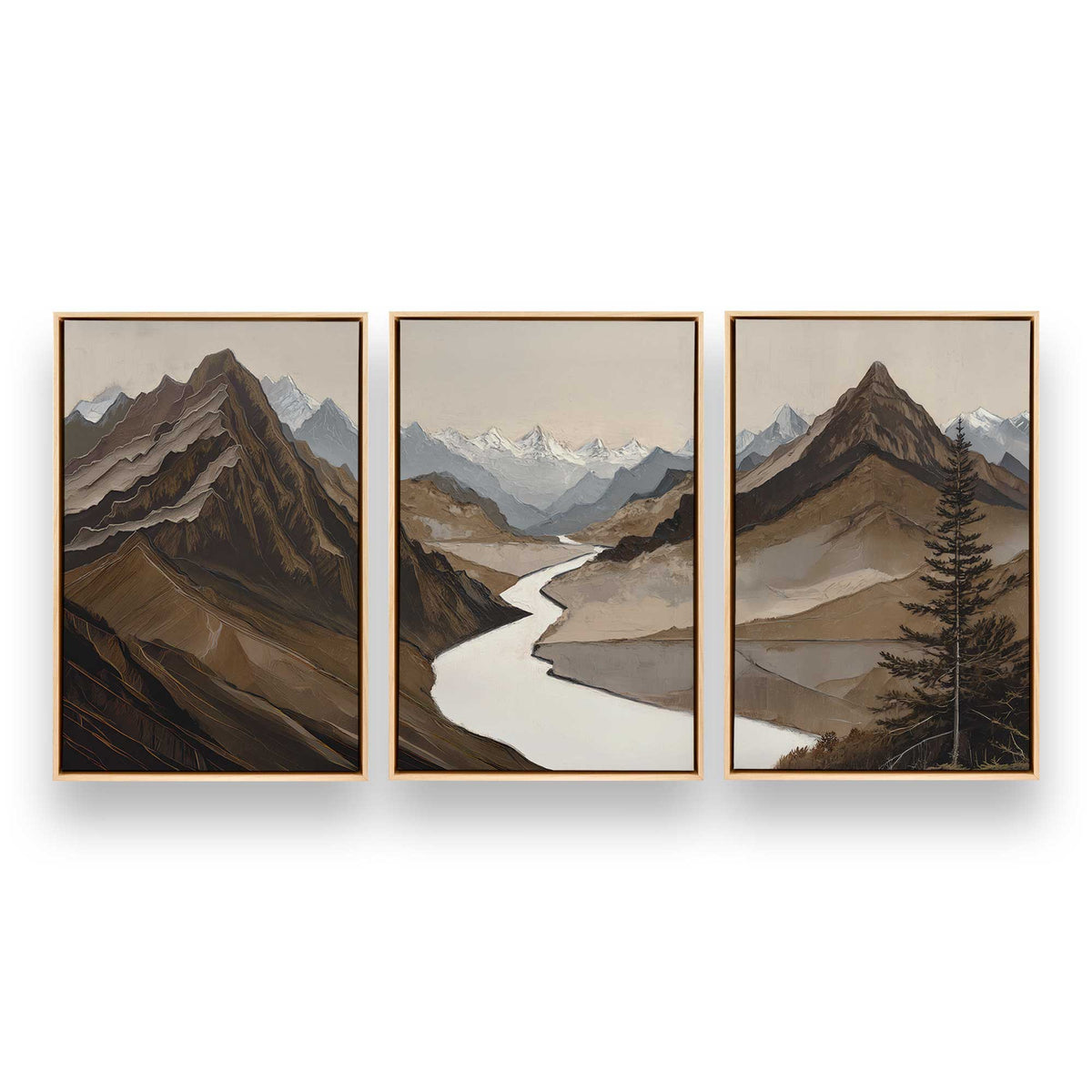 [Color:American Maple], Picture of art in an American Maple frame