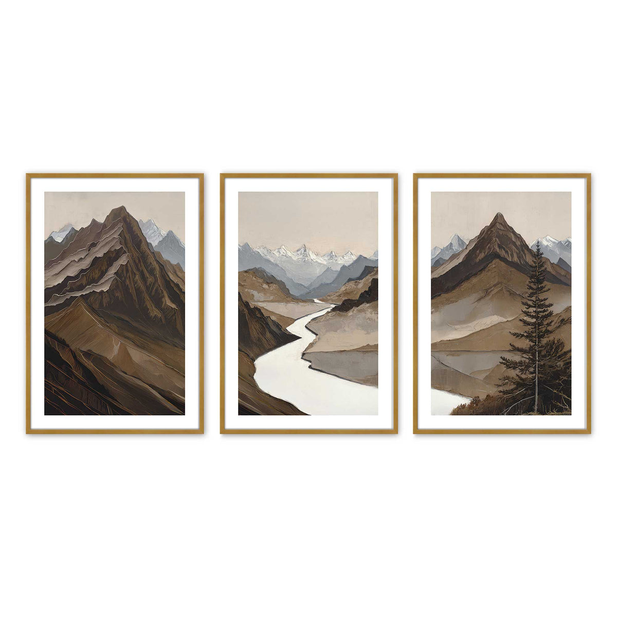 [Color:Polished Gold], Picture of art in a Polished Gold frame