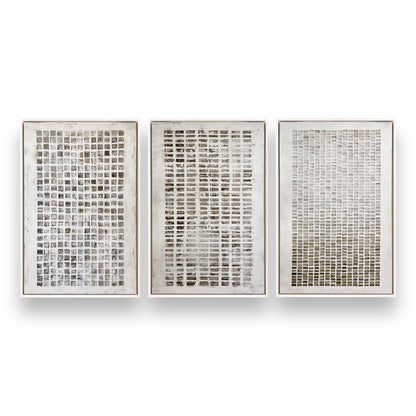[Color:Opaque White], Picture of art in a White frame