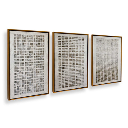 [Color:Polished Gold], Picture of art in a Polished Gold frame at an angle