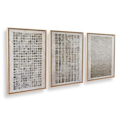 [Color:American Maple], Picture of art in an American Maple frame at an angle
