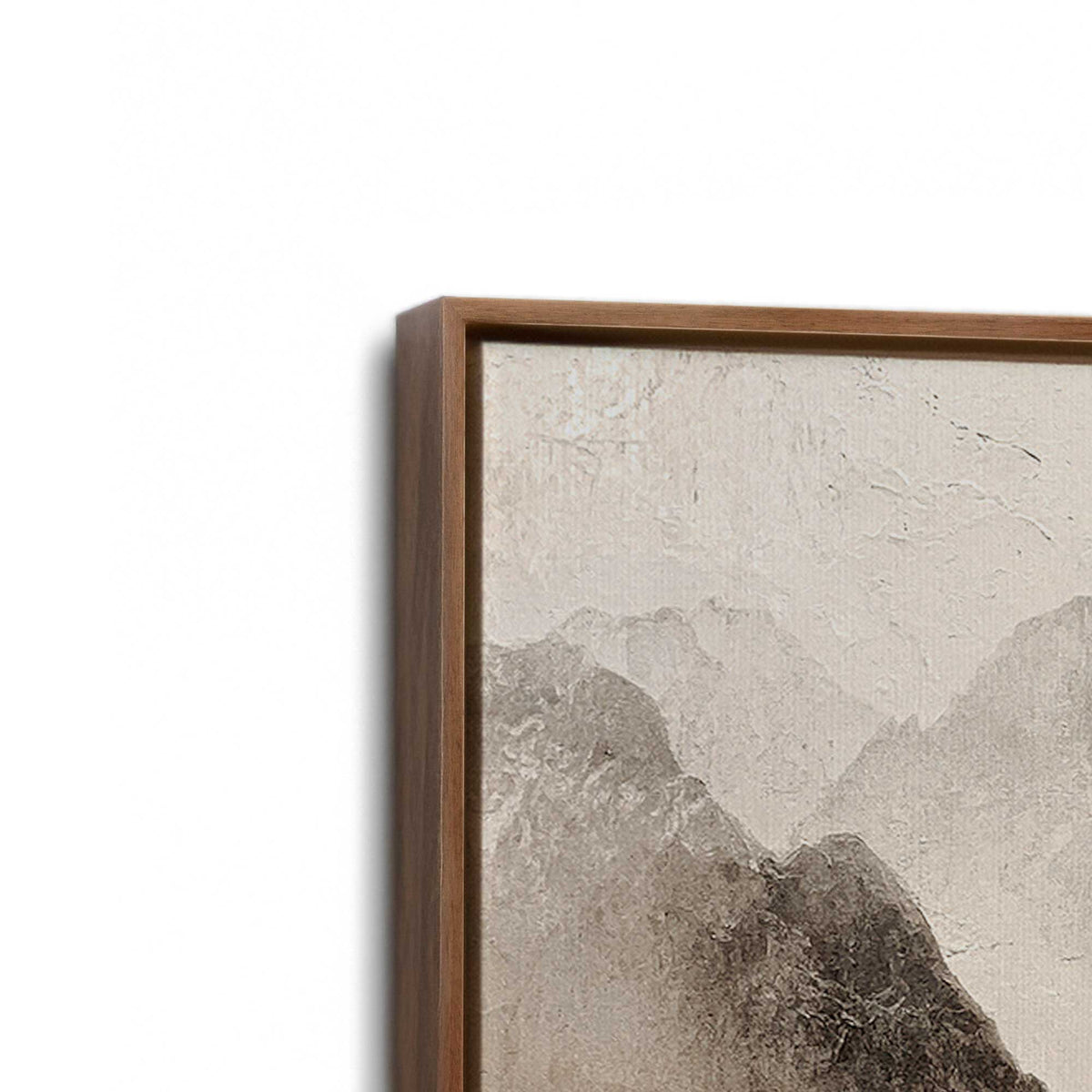 [Color:Walnut], Picture of the corner of the art