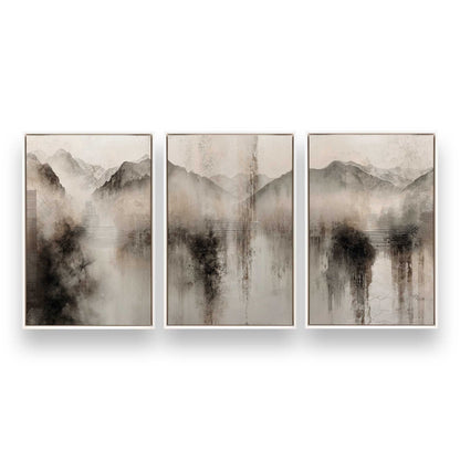 [Color:Opaque White], Picture of art in a White frame