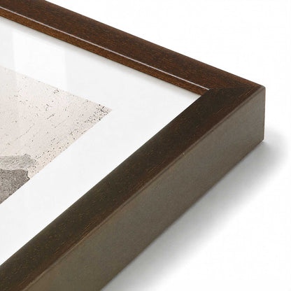 [Color:Belvinder Brown], Picture of art in a Belvinder Brown frame of the corner