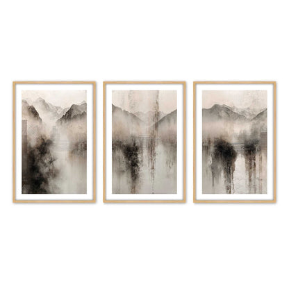 [Color:American Maple], Picture of art in an American Maple frame