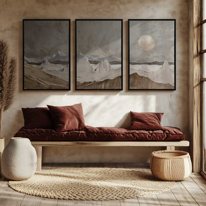 [Color:Walnut], Picture of art in a Walnut frame