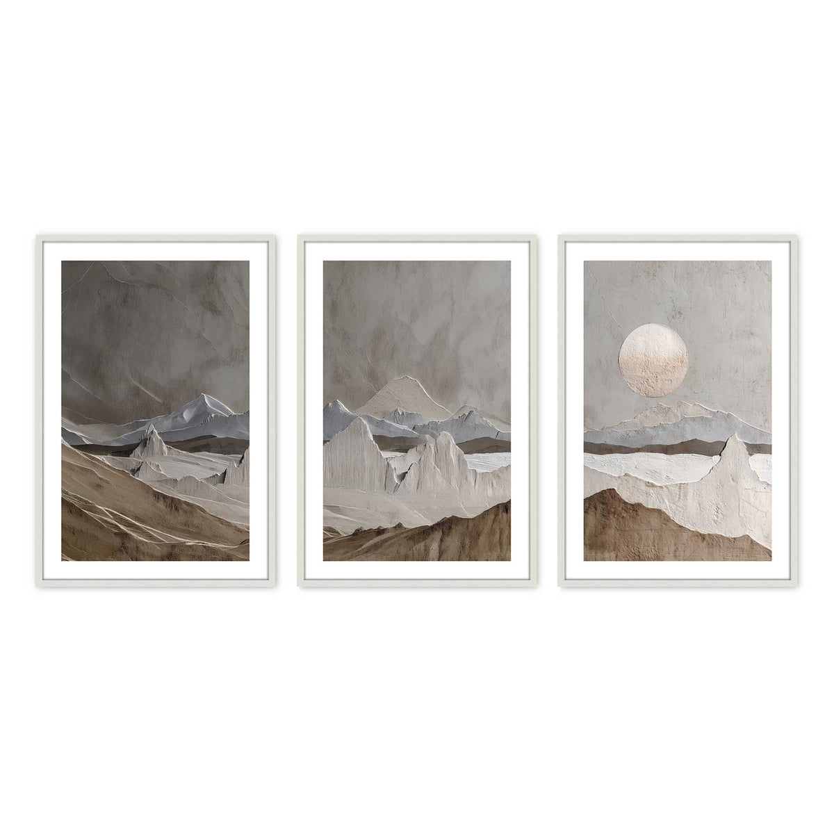 [Color:Opaque White], Picture of art in an Opaque White frame