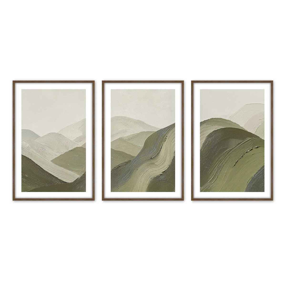 [Color:Walnut], Picture of art in a Walnut frame