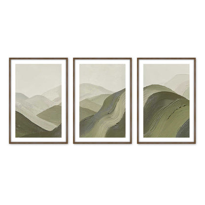 [Color:Walnut], Picture of art in a Walnut frame
