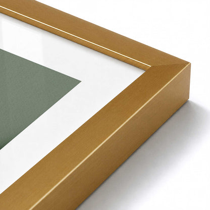 [Color:Polished Gold], Picture of art in a Polished Gold frame of the corner
