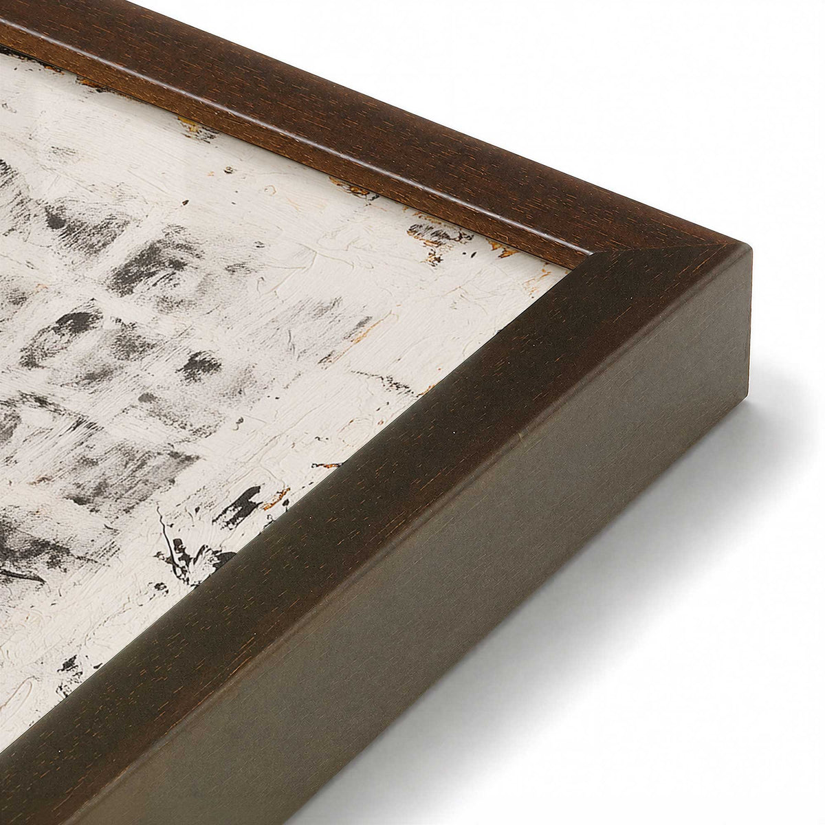[Color:Belvinder Brown], Picture of art in a Belvinder Brown frame of the corner
