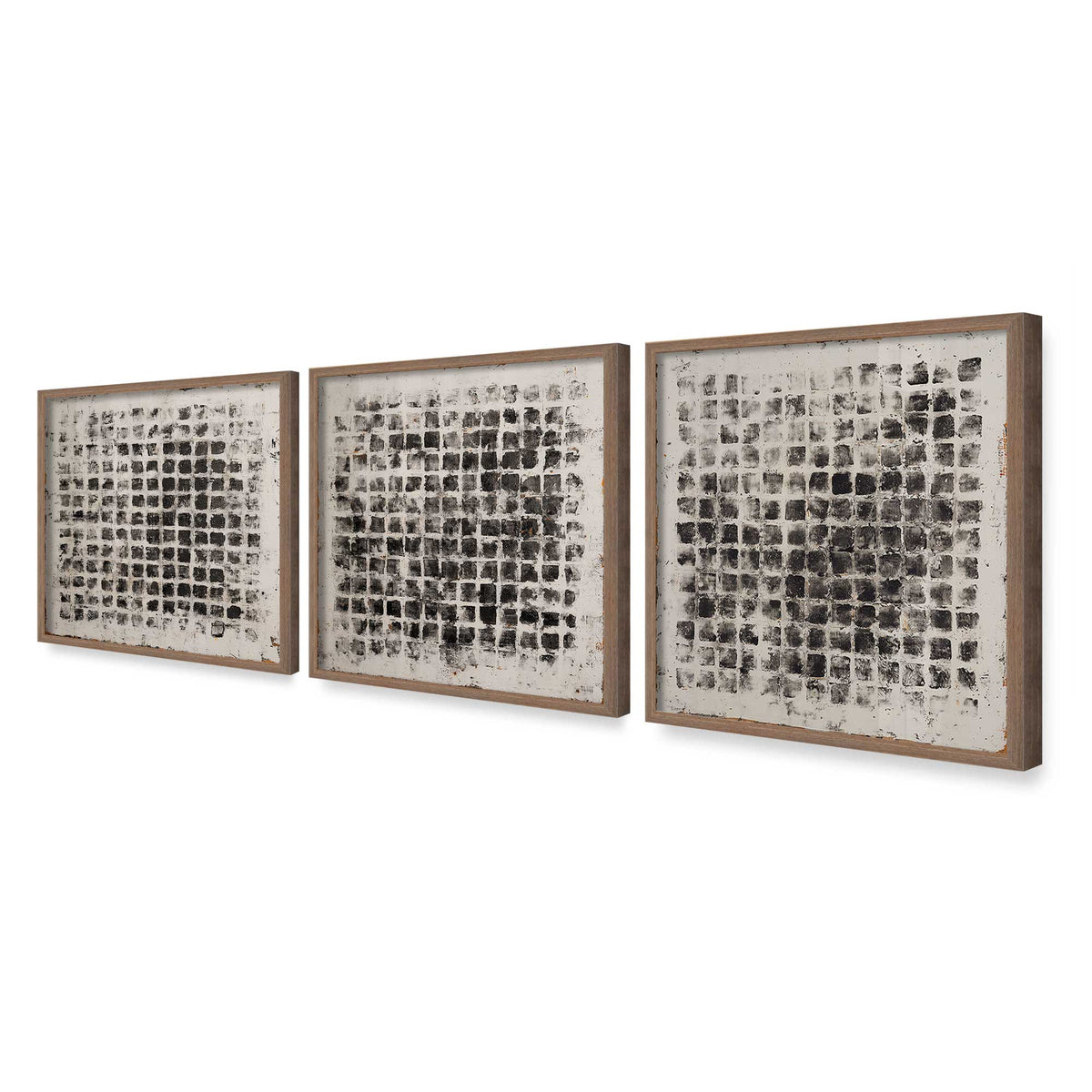 [Color:Walnut], Picture of art in a Walnut frame at an angle