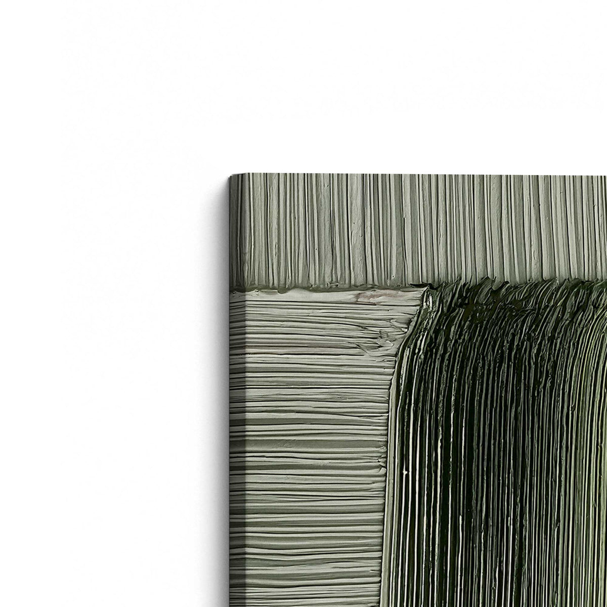 [Color:Stretched Canvas], Picture of art at an angle