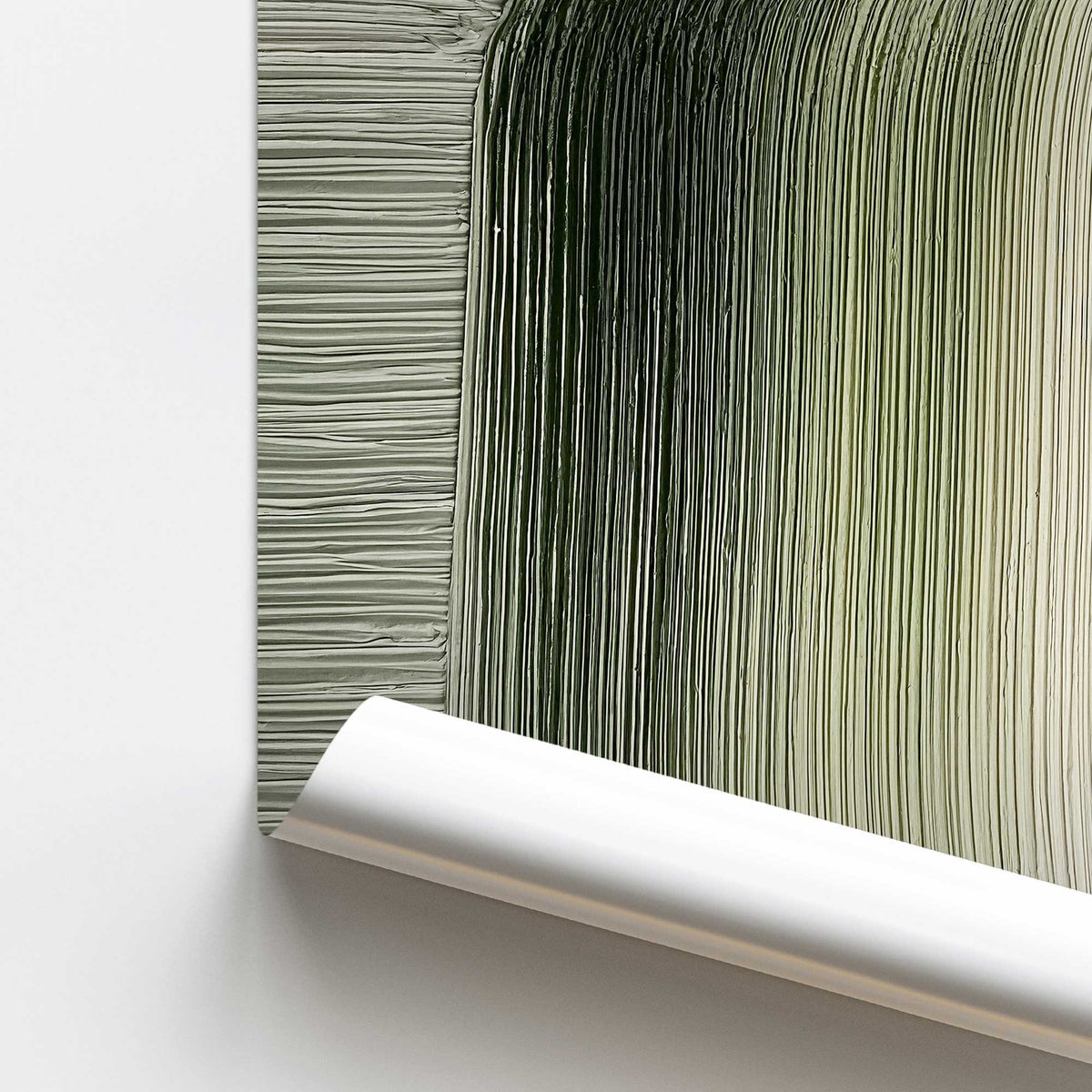 [color:Rolled Print], Picture of close up of art