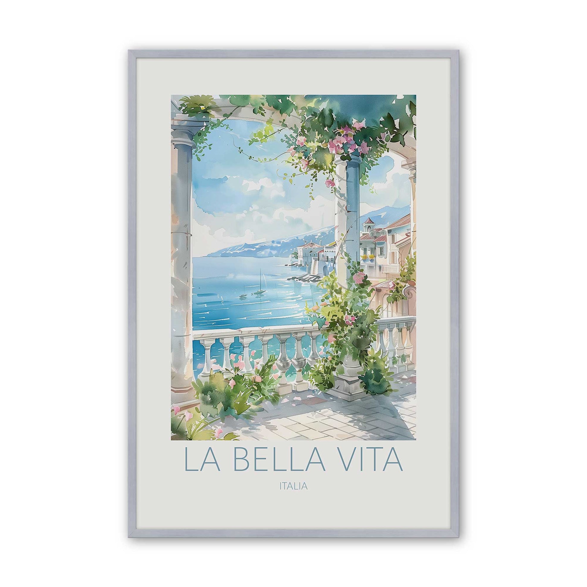 [Color:Polished Chrome], Picture of art in a Polished Chrome frame