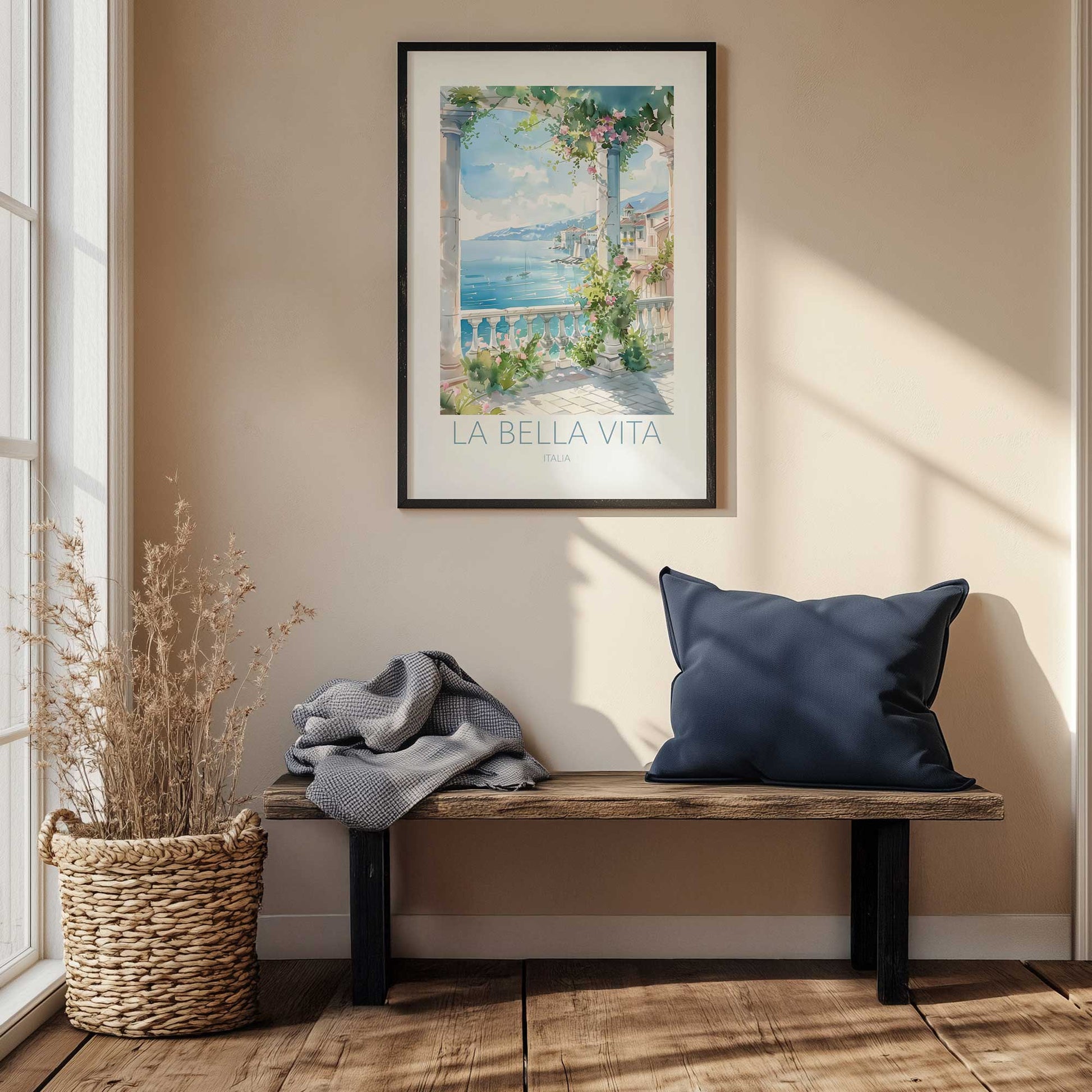Picture of art in a room