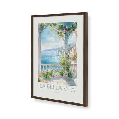 [Color:Belvinder Brown], Picture of art in a Belvinder Brown frame of the corner