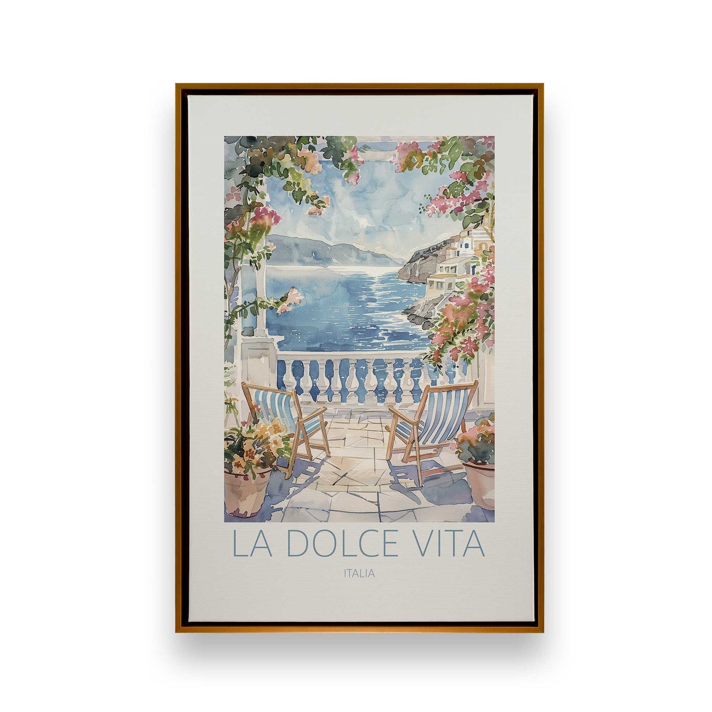 [Color:Polished Gold], Picture of art in a Polished Gold frame