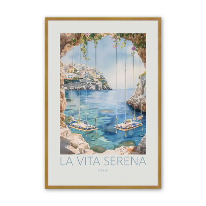 [Color:Polished Gold], Picture of art in a Polished Gold frame