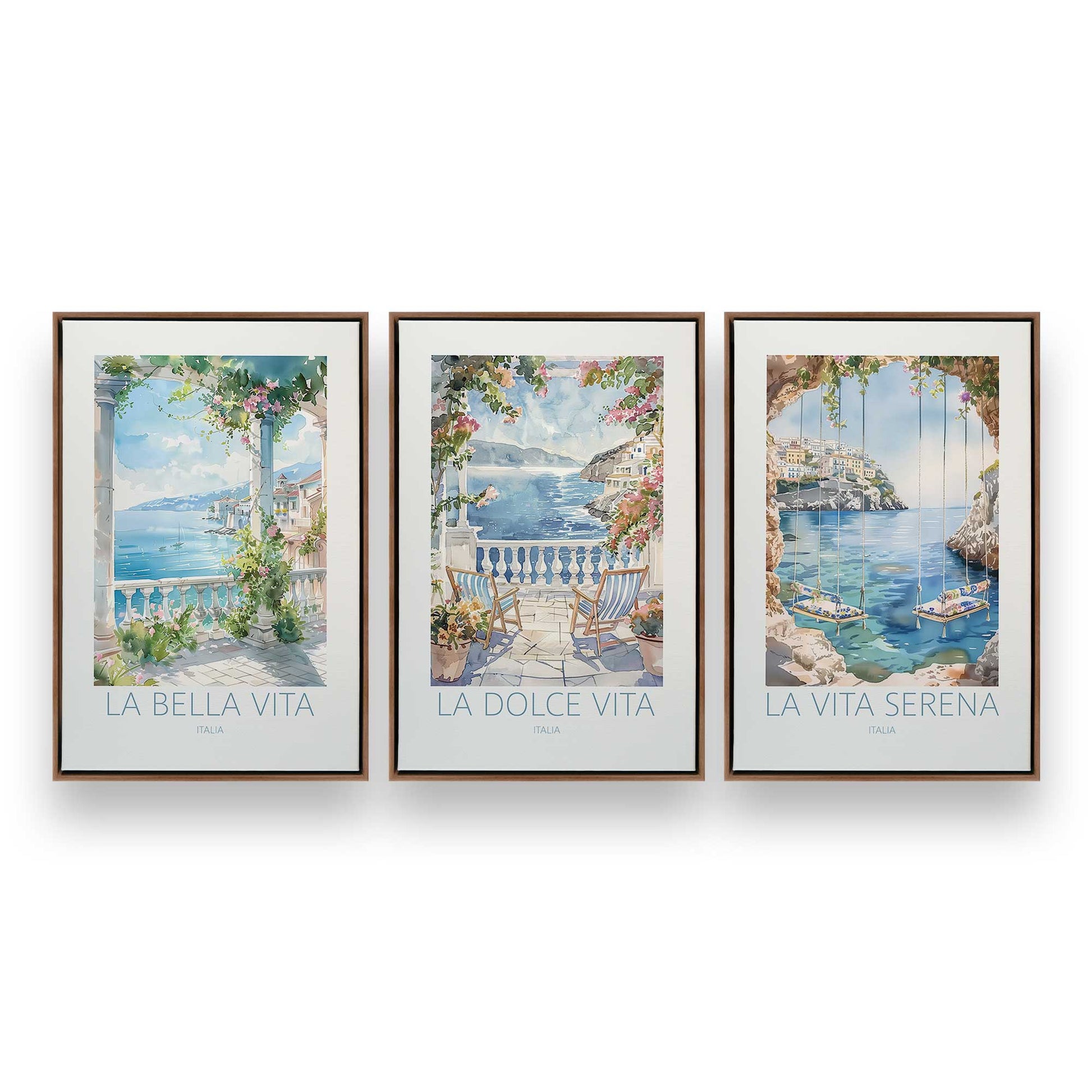 [Color:Walnut], Picture of art in a Walnut frame