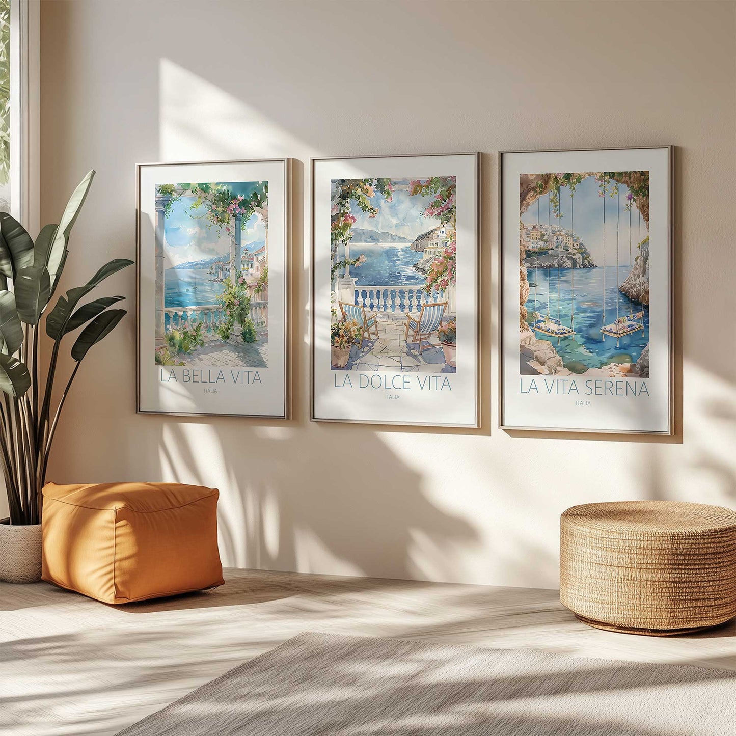 [Color:Satin Black], Picture of art in a Satin Black frame