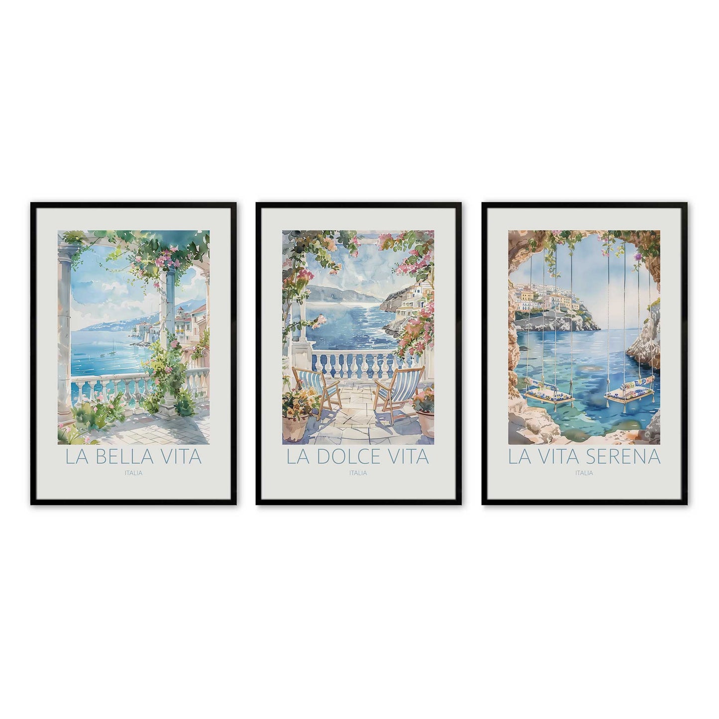 [Color:Satin Black], Picture of art in a Satin Black frame
