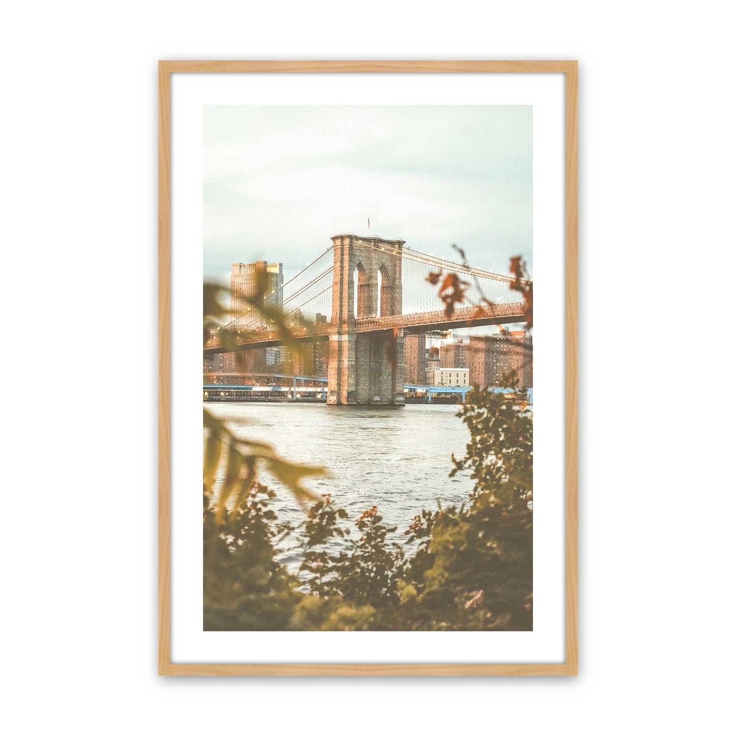 [Color:American Maple], Picture of art in a American Maple frame