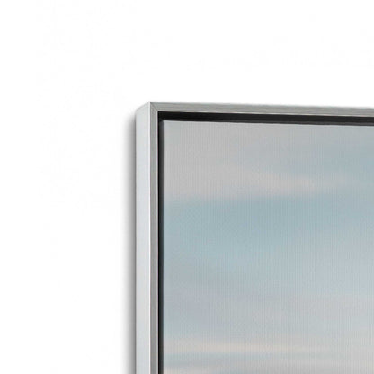 [Color:Polished Chrome], Picture of art in a Polished Chrome frame at an angle