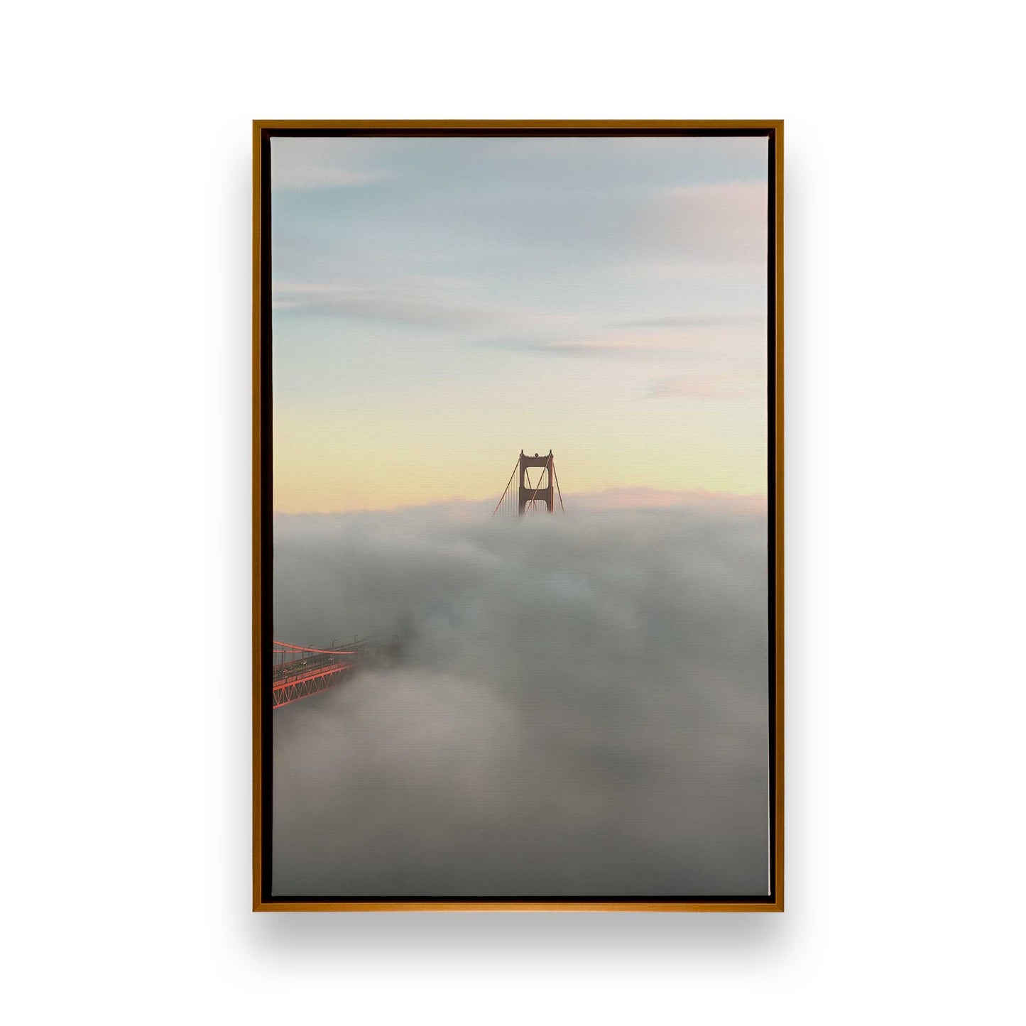 [Color:Polished Gold], Picture of art in a Polished Gold frame