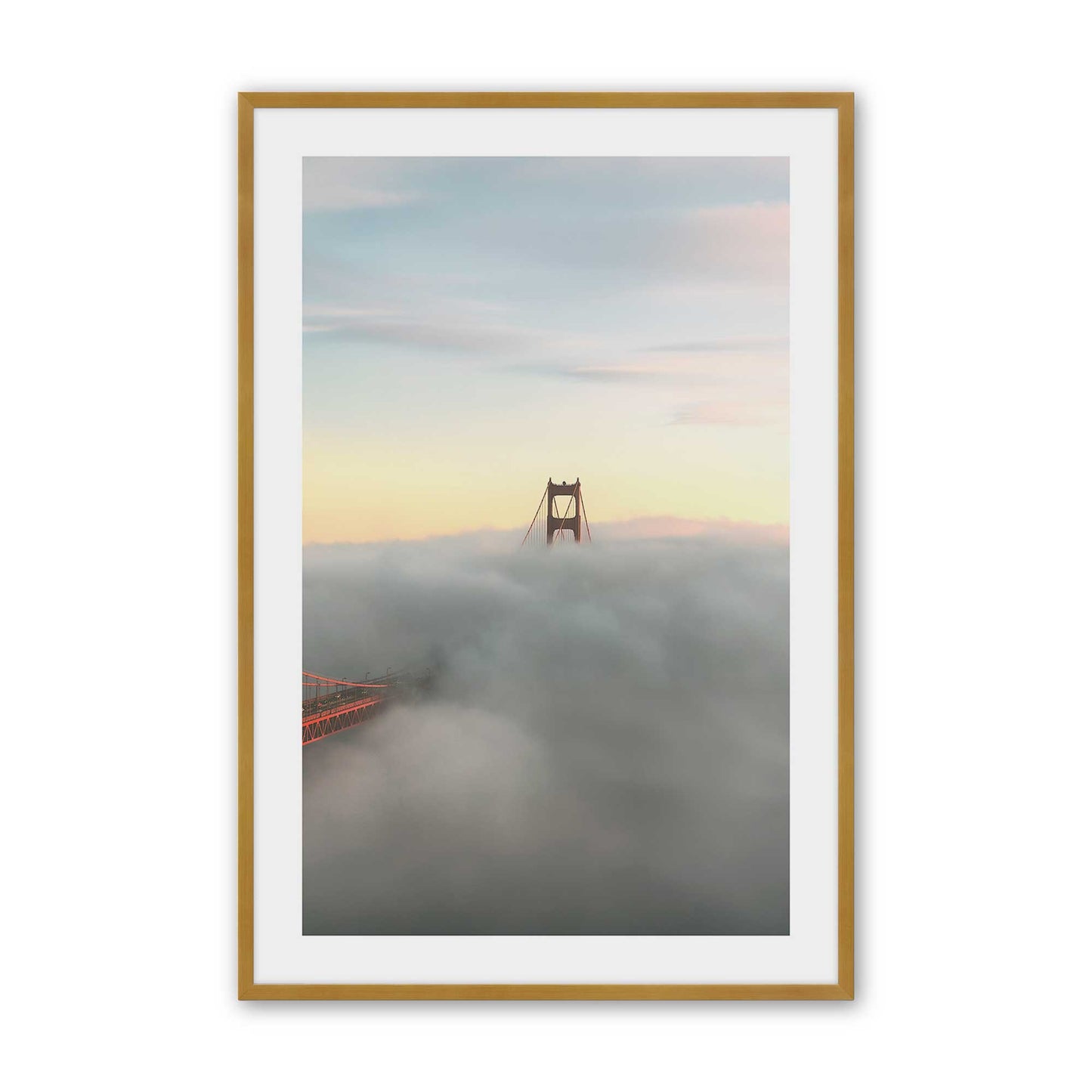 [Color:Polished Gold], Picture of art in a Polished Gold frame