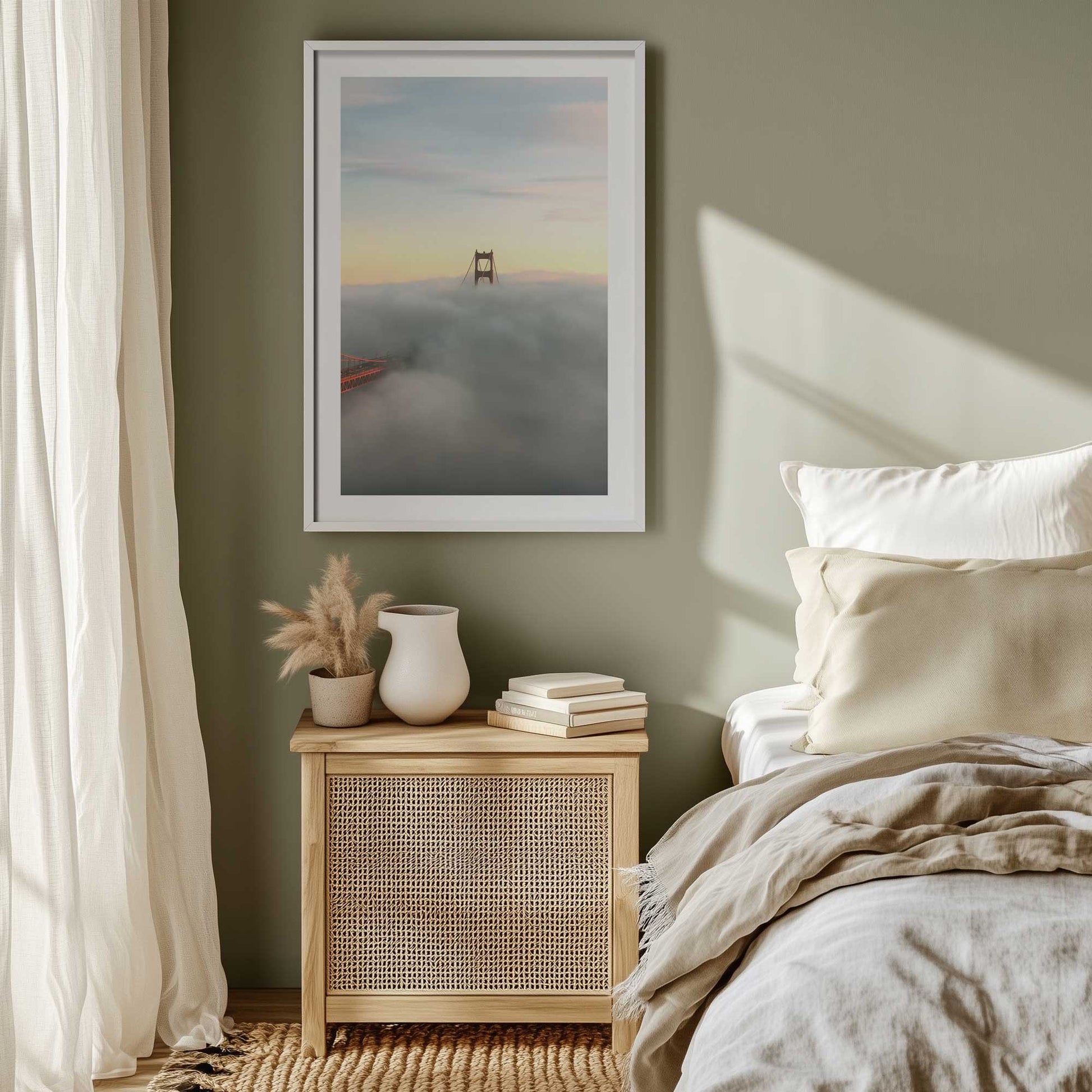Picture of art in a room