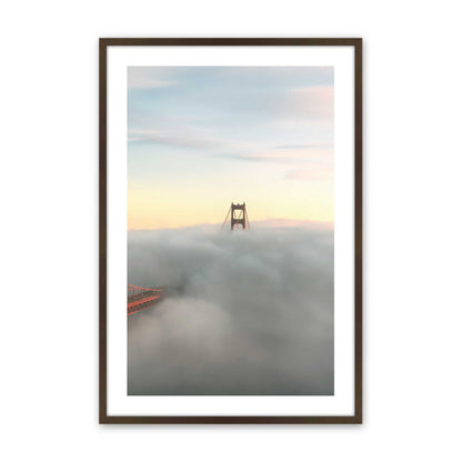 [Color:Brown], Picture of art in a Brown frame