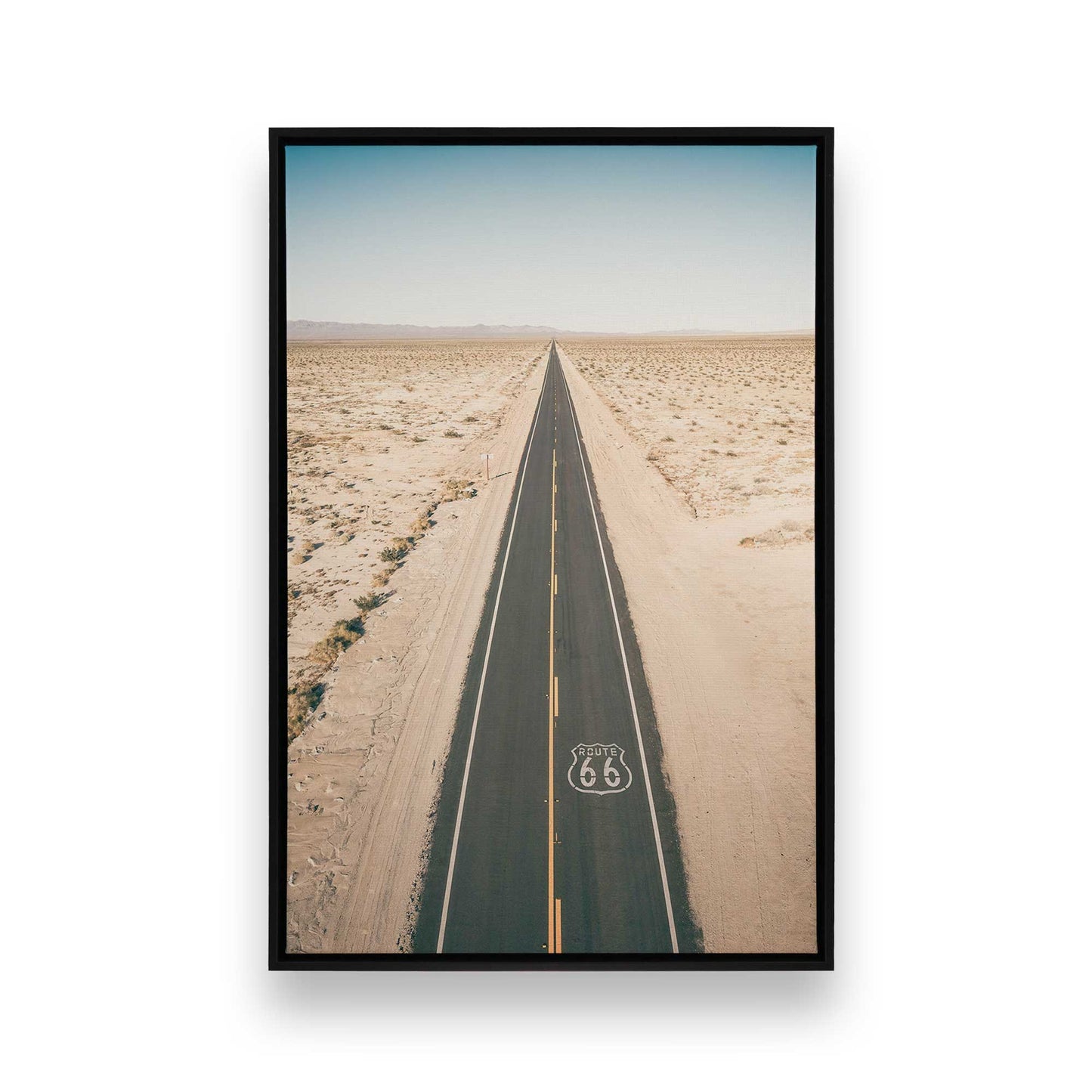 [Color:Satin Black], Picture of art in a Satin Black frame