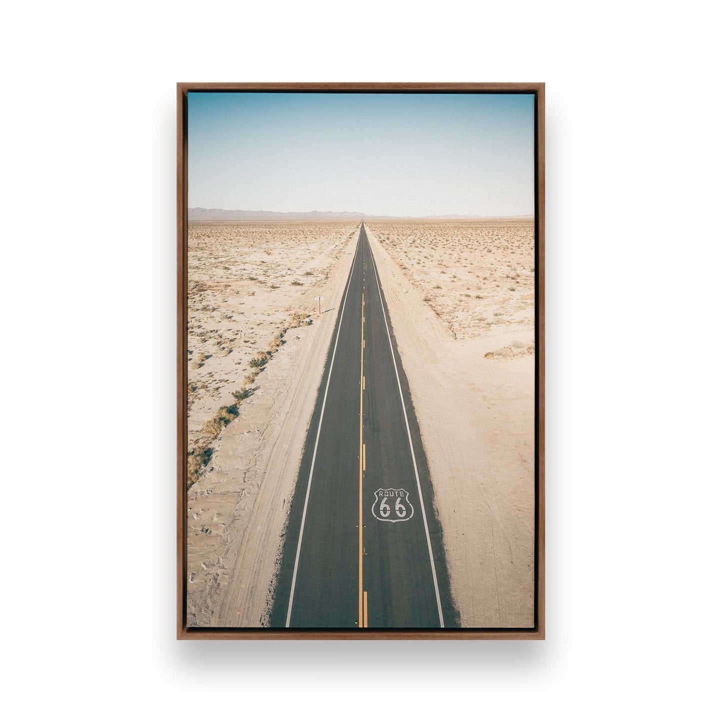 [Color:Walnut], Picture of art in a Walnut frame