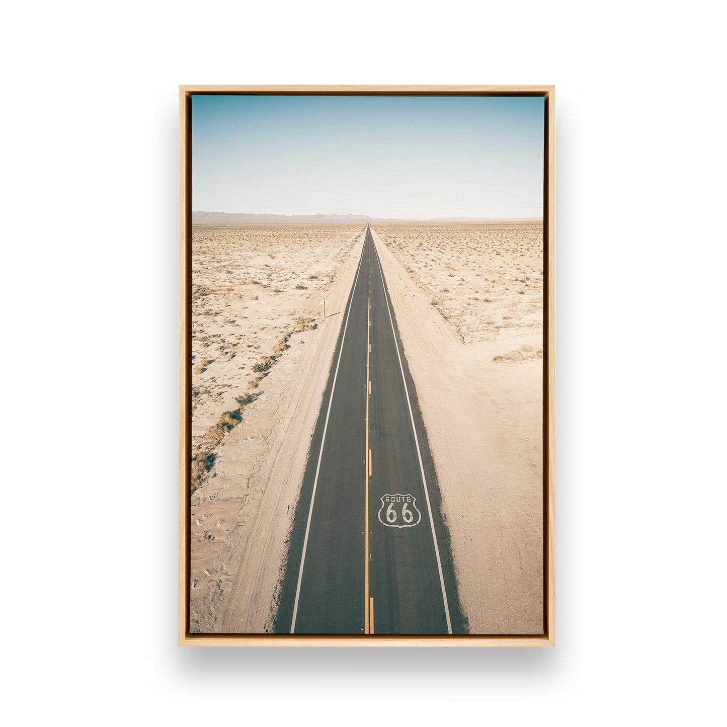 [Color:American Maple], Picture of art in a American Maple frame