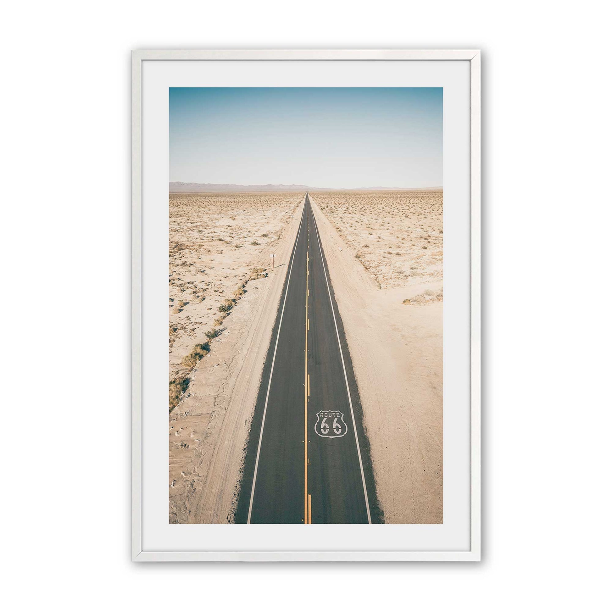[Color:Opaque White], Picture of art in an Opaque White frame