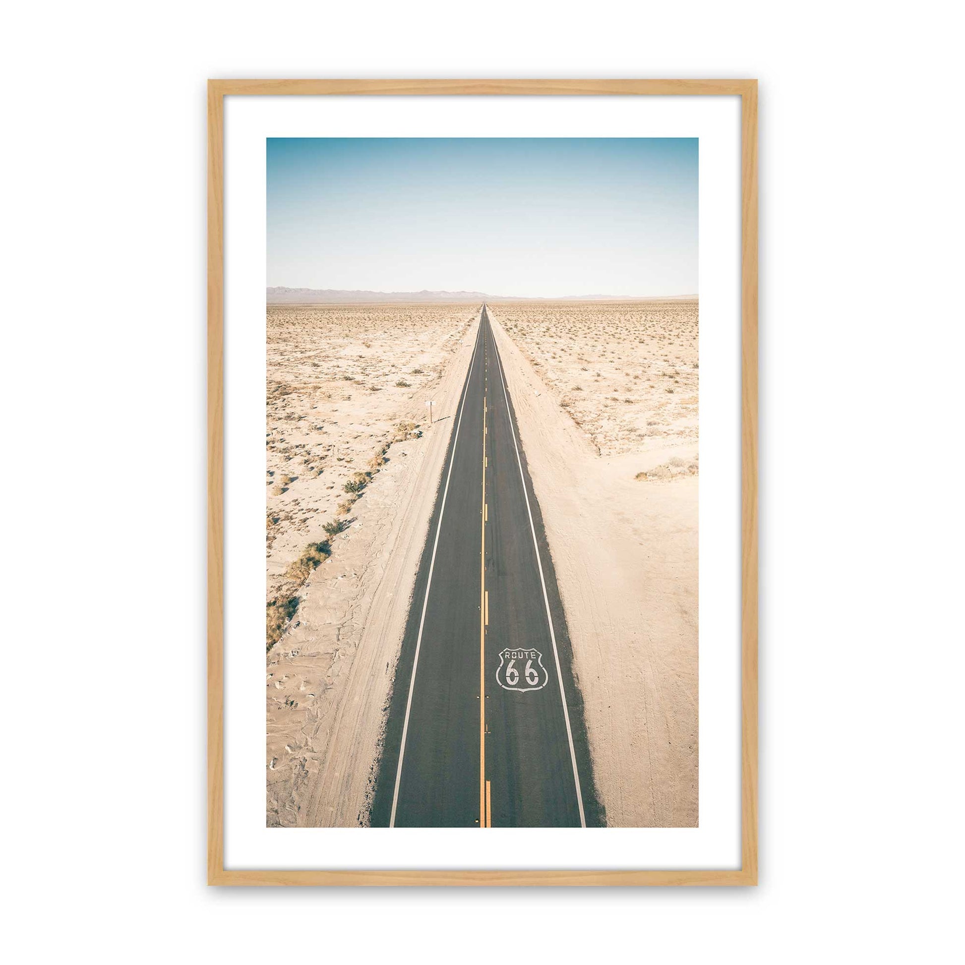 [Color:American Maple], Picture of art in an American Maple frame
