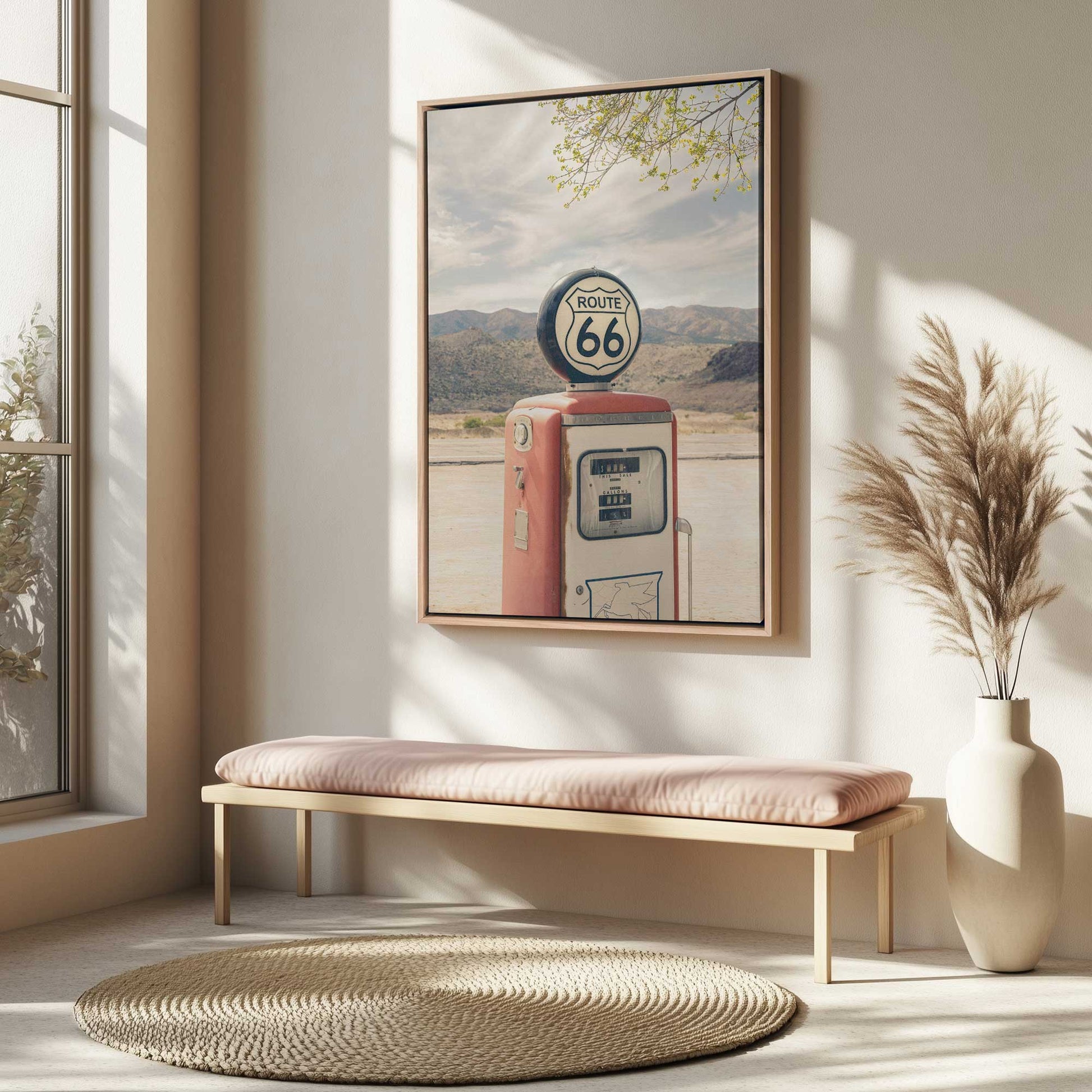 Picture of art in a room