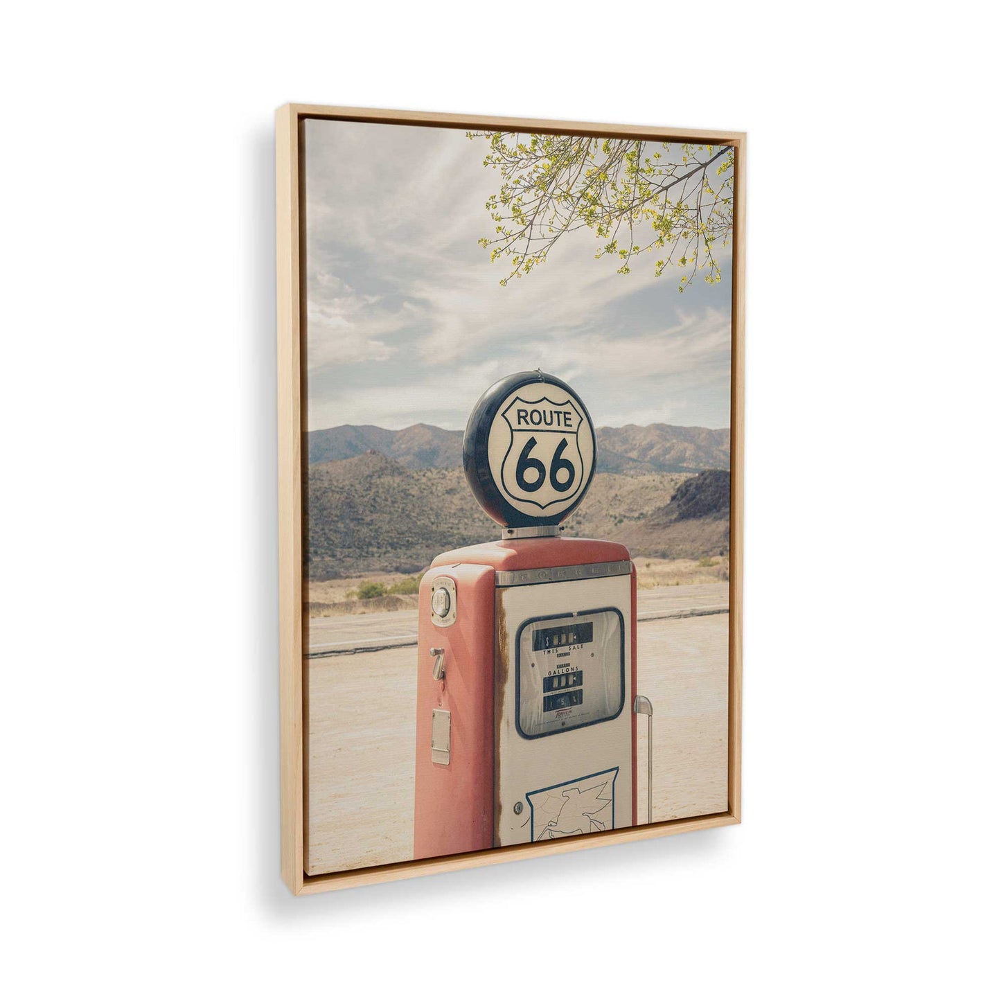 [Color:American Maple], Picture of the corner of the art