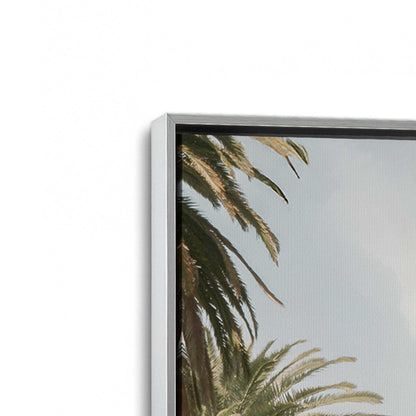 [Color:Polished Chrome], Picture of art in a Polished Chrome frame at an angle