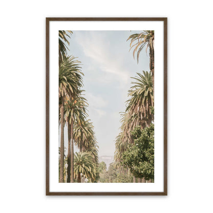 [Color:Walnut], Picture of art in a Walnut frame