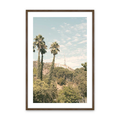[Color:Walnut], Picture of art in a Walnut frame