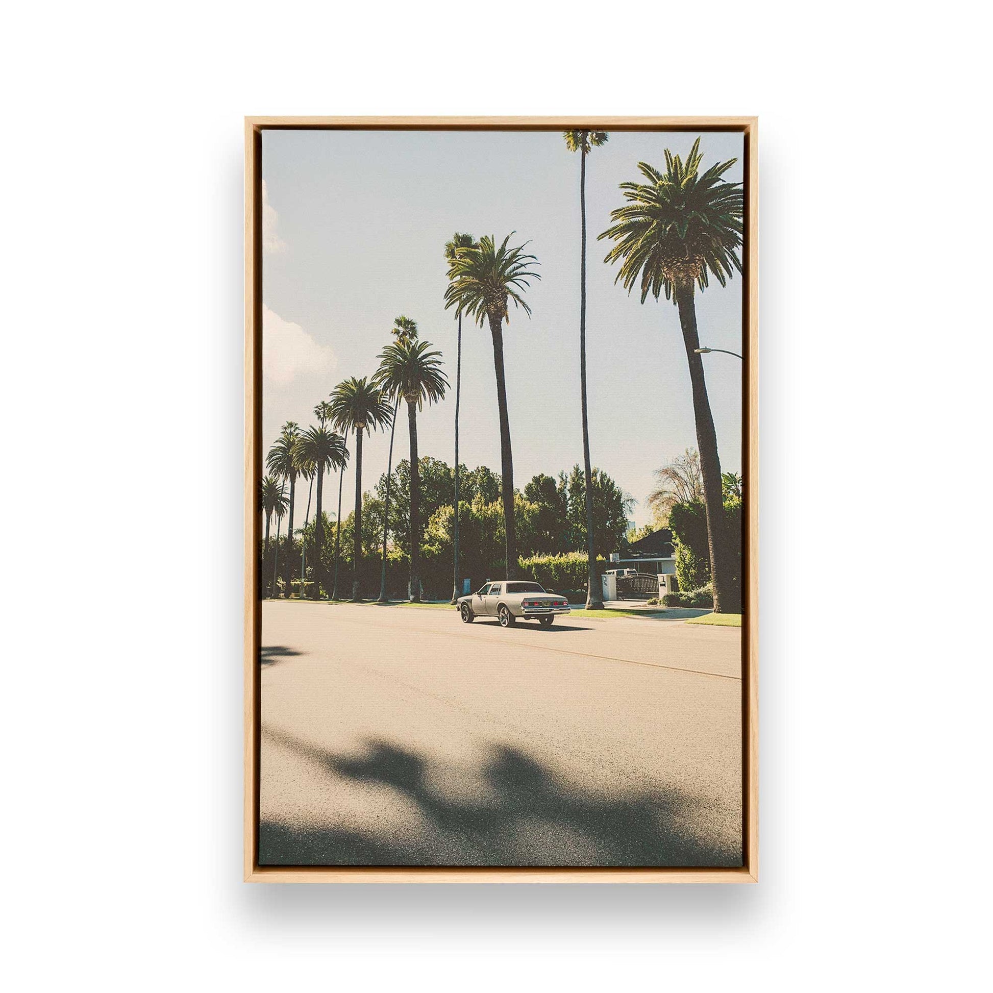 [Color:American Maple], Picture of art in a American Maple frame