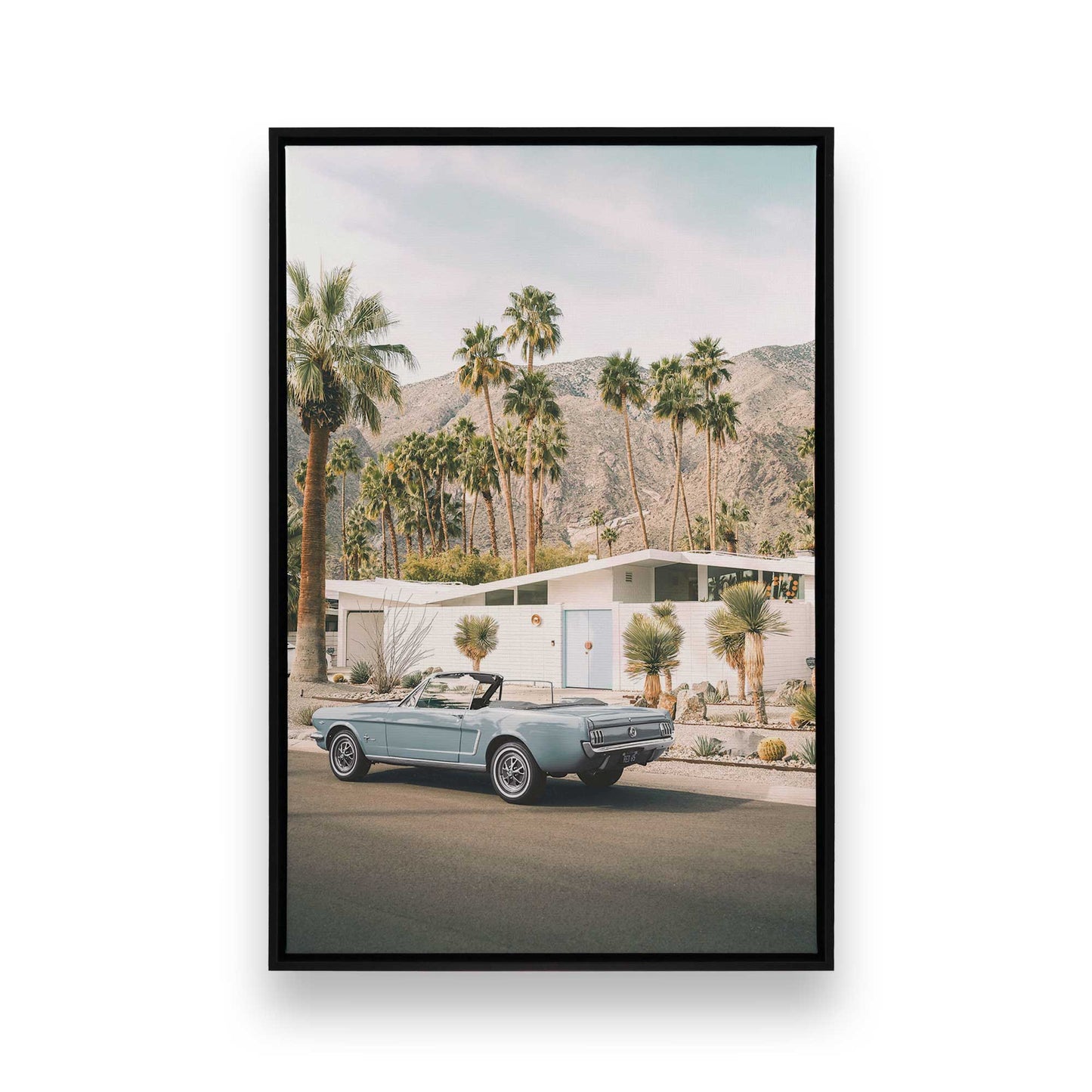 [Color:Satin Black], Picture of art in a Satin Black frame