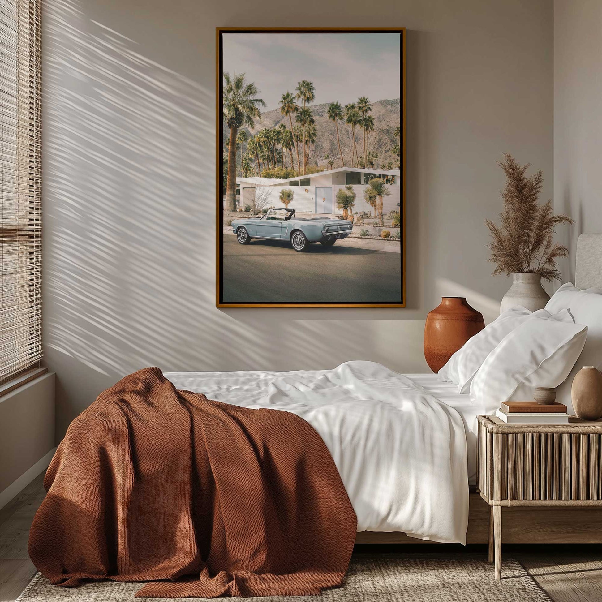 Picture of art in a room