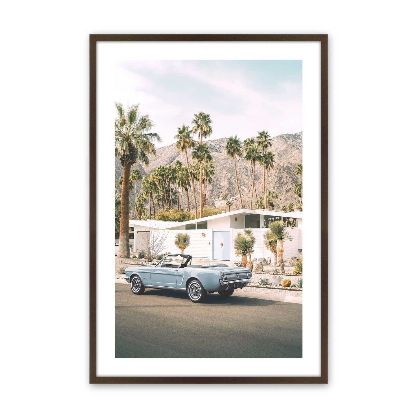 [Color:Belvinder Brown], Picture of art in a Belvinder Brown frame