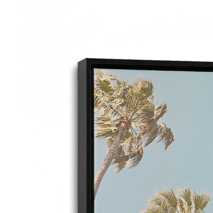 [Color:Satin Black], Picture of art in a Satin Black frame at an angle