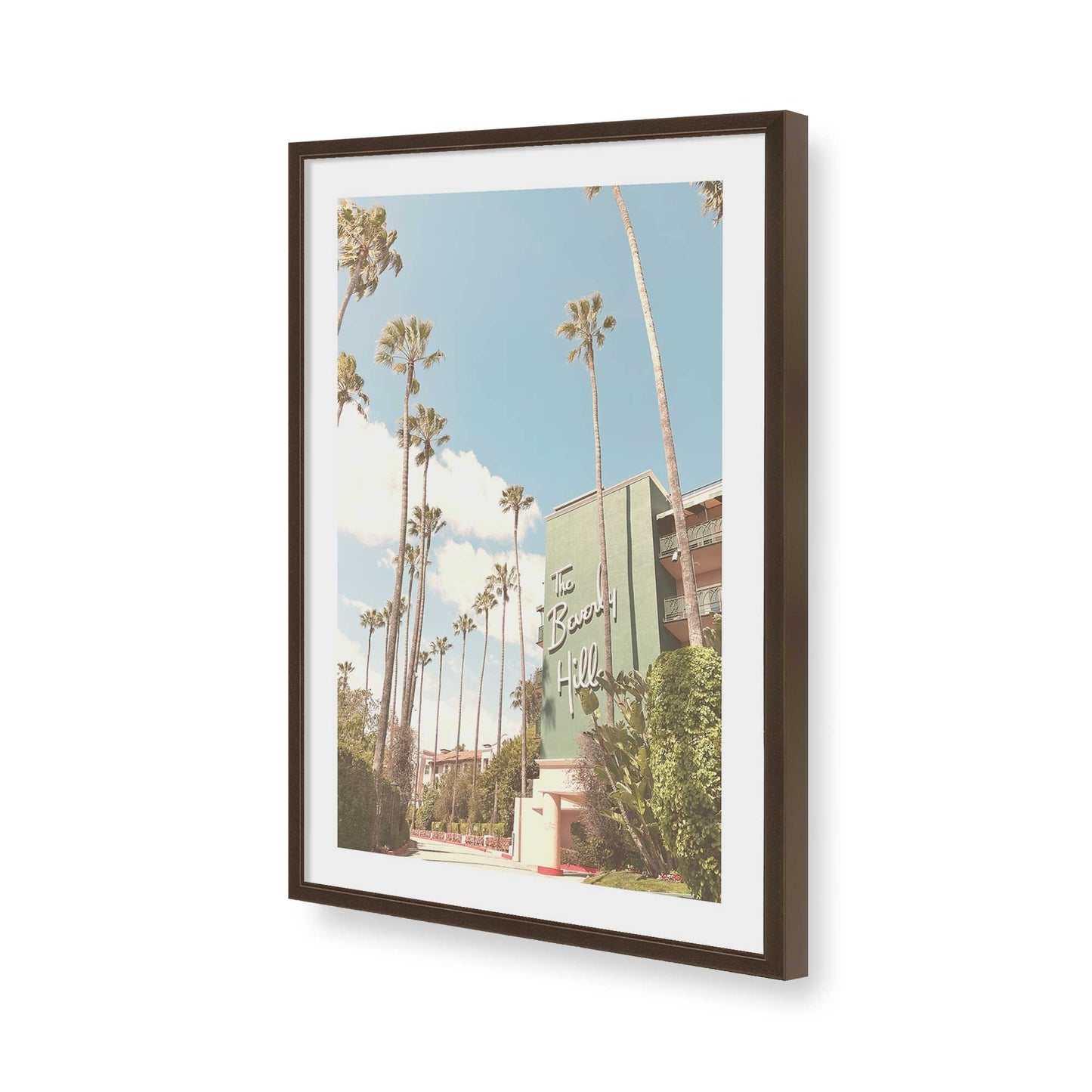 [Color:Belvinder Brown], Picture of art in a Belvinder Brown frame of the corner