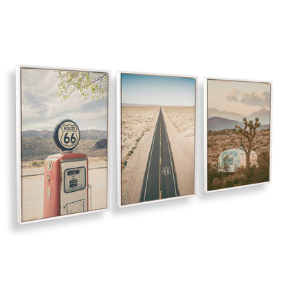 [Color:Opaque White], Picture of art in a White frame at an angle